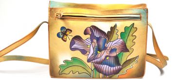 Handgearbeitete und Handbemalt Tasche