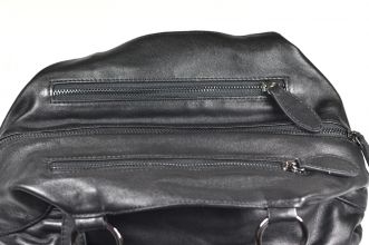 Rosen Designer Handtasche aus Leder