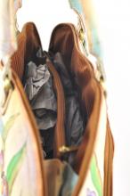 Handbemalte Blumen Tasche gro�