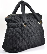 Edle Designer Stoff-Handtasche
