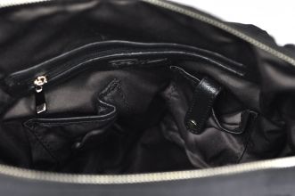 Edle Designer Stoff-Handtasche