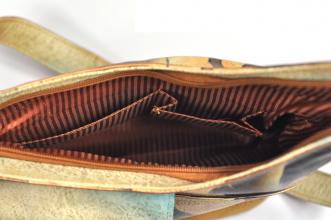 Handbemalte Tasche Schultertasche V